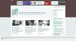 Desktop Screenshot of isp-gmbh.de
